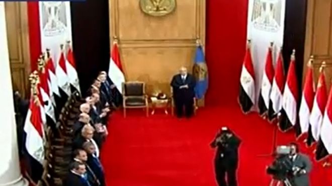 وصول رئيس قبرص لحضور احتفال 