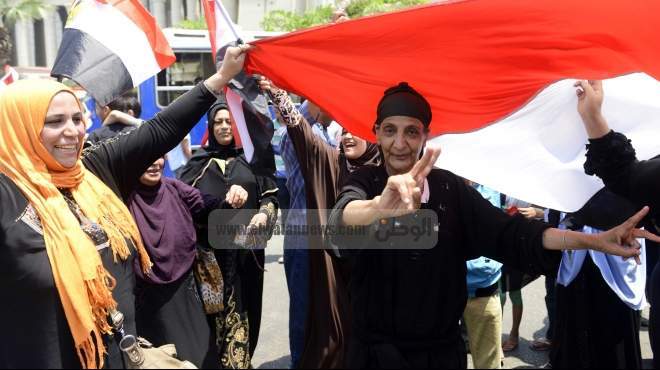 المعارضون والمؤيدون فى حفل التنصيب: «التجمع والمصريين الأحرار» مع «الدستور والكرامة»