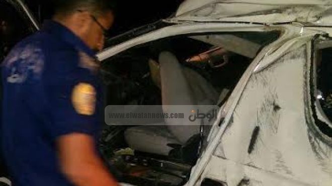  بالصور| الوطن تنشر أسماء ضحايا حادث تصادم 3 سيارات على الطريق الصحراوي بأسيوط