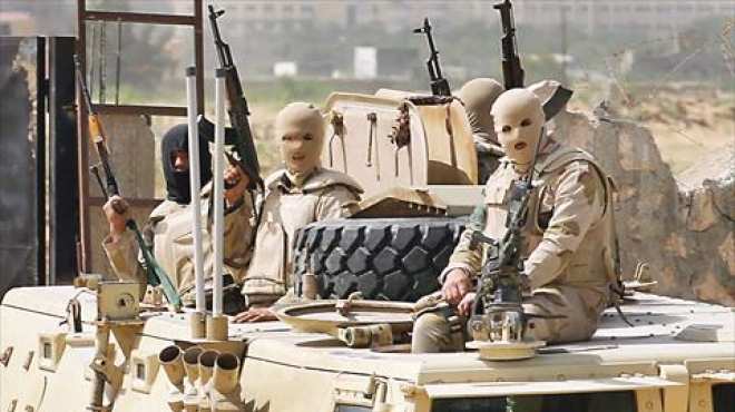 العناصر الإرهابية تستهدف الآليات العسكرية بـ5 عبوات ناسفة فى سيناء