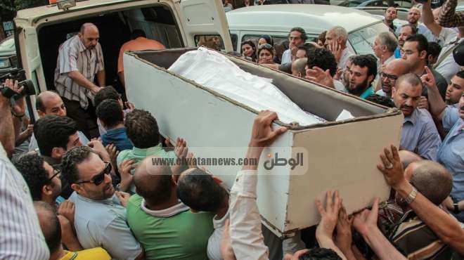  تشييع جثمان الكاتب الصحفي صلاح قبضايا في بورسعيد