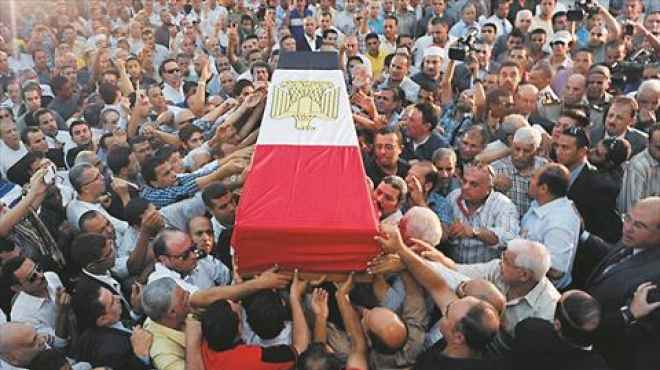  تشييع جثمان شهيد العملية الإرهابية بالعريش فجرًا وأهالي المجند يرفضون الجنازة العسكرية