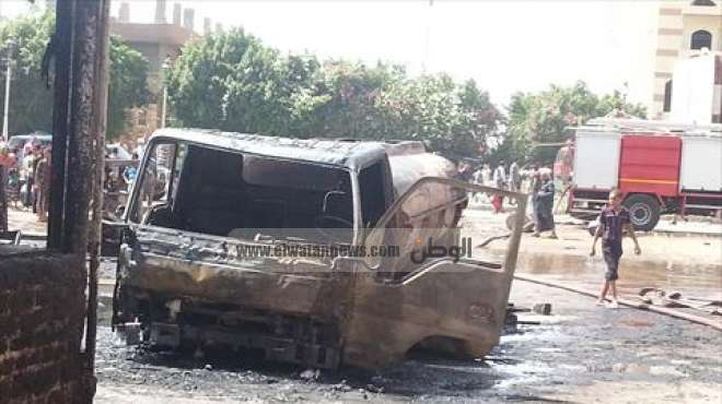 عاجل| مصدر أمني: انتحاري يقود سيارة مفخخة نفذ تفجير الشيخ زويد