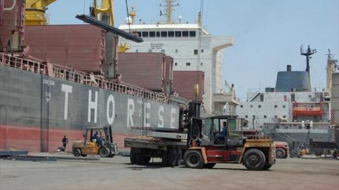 تداول 177 ألف طن بضائع بموانئ البحر الأحمر بعد إعادة حركة الملاحة