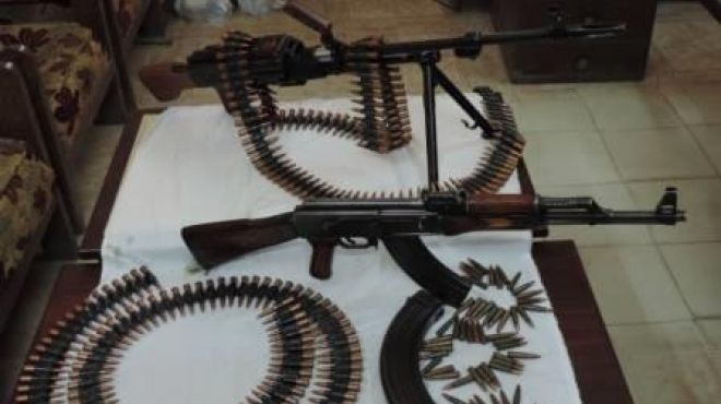 ضبط 5 قطع سلاح بدون ترخيص في حملة أمنية بسوهاج 