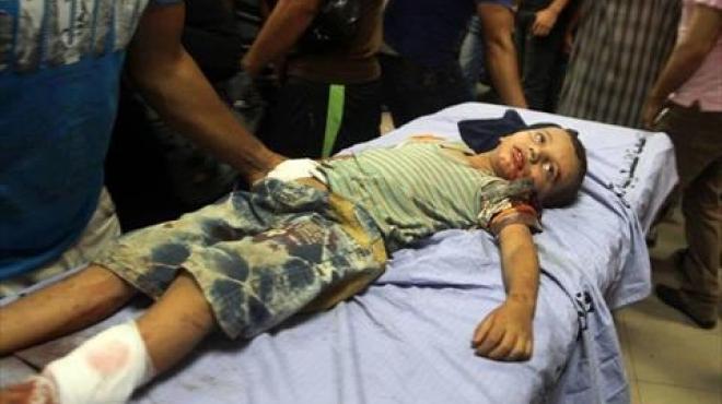 استشهاد 15 فلسطينيا في غارة إسرائيلية على مدينة غزة 