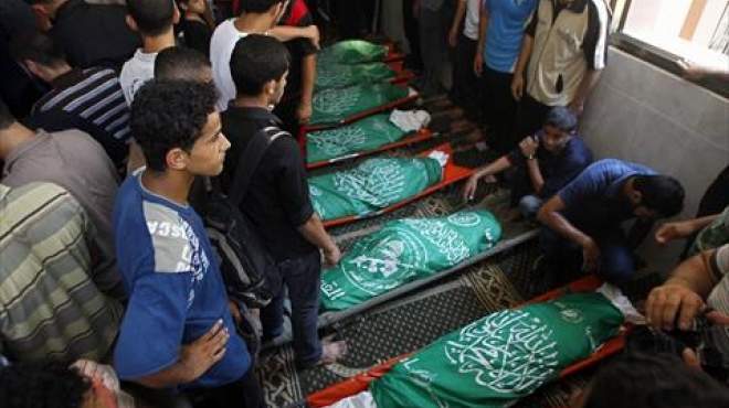 استشهاد 15 فلسطينيا في قصف إسرائيلي على قطاع غزة
