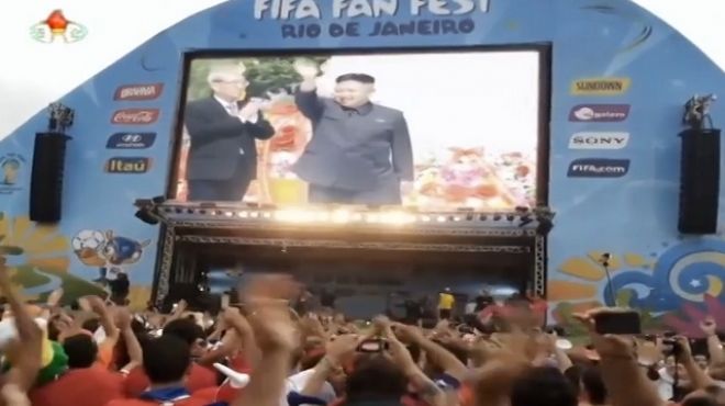 بالفيديو| الإعلام الكوري الشمالي يقنع الشعب بالوصول لنهائي المونديال