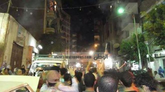  الأمن يمشط شوارع الزقازيق عقب تفريق مسيرة للإخوان 