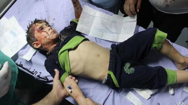  استشهاد 8 فلسطنيين بينهم 4 أطفال في غارة إسرائيلية على وسط غزة