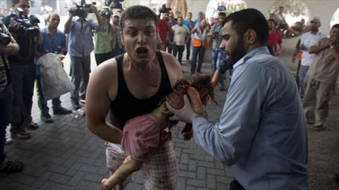 مقتل طفلة فلسطينية في غارة إسرائيلية على غزة