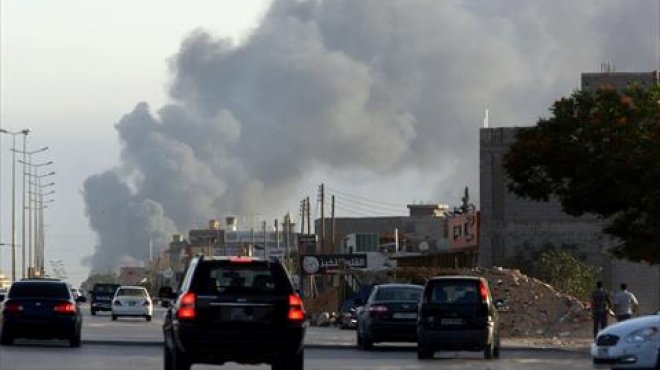 ليبيا: عشرات الضحايا فى قصف محيط مطار طرابلس