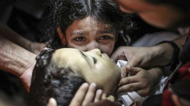 بالصور| متطرفو إسرائيل يحتفلون بقتل أطفال غزة: 