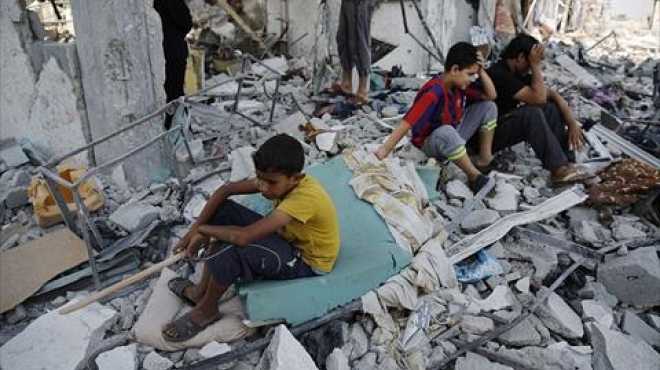 الاحتلال الإسرائيلي يدمر برجين سكنيين في غزة 