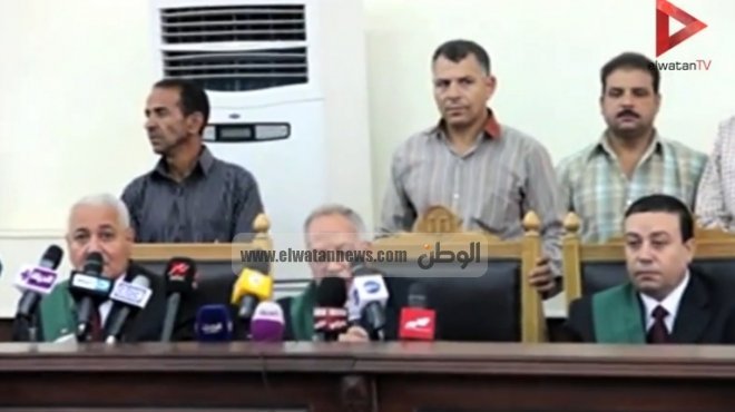 بالفيديو| الإعدام لـ 12 متهما بقتل اللواء نبيل فراج