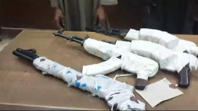 ضبط 2 بندقية و3 فرد روسي في حملة علي حائزي الأسلحة غير المرخصة بسوهاج