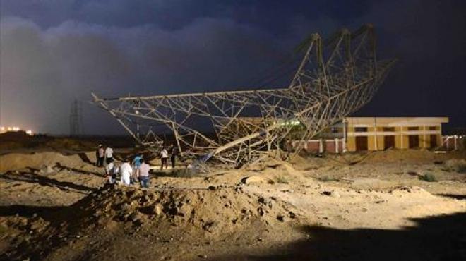 عاجل| تفجير 3 أبراج كهرباء في أوسيم 