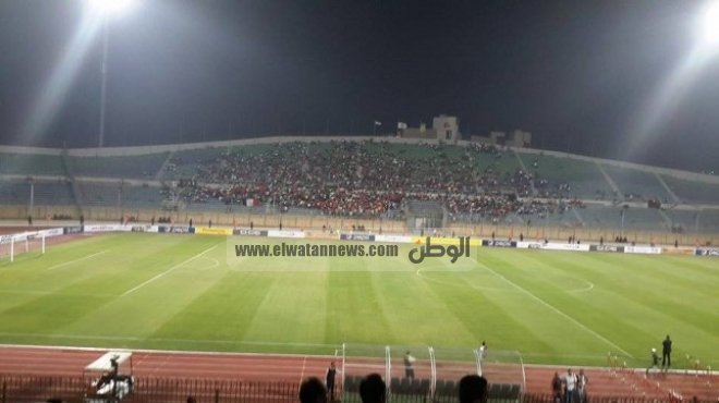 بالصور| اقبال جماهيري ضعيف على مباراة مصر وتونس قبل ساعة من انطلاق المباراة