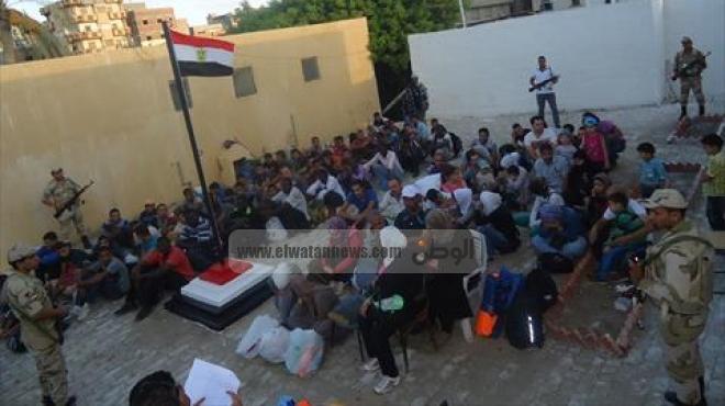 إحباط هجرة غير شرعية لـ227  بالسلوم إلى ليبيا بينهم سودانيين