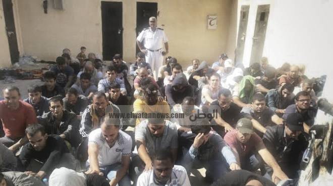 إحباط هجرة غير شرعية لـ 7 أشخاص بسيوة أثناء تسللهم إلى ليبيا