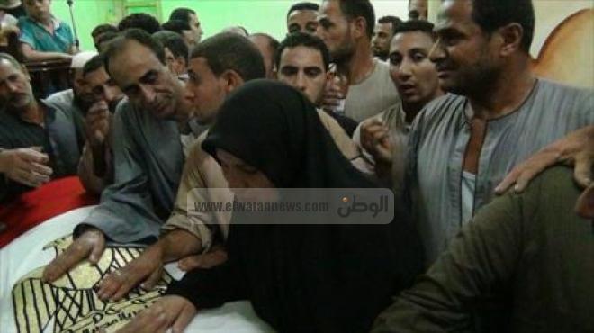 بالصور| منوف تودع شهيدها في جنازة عسكرية مهيبة 