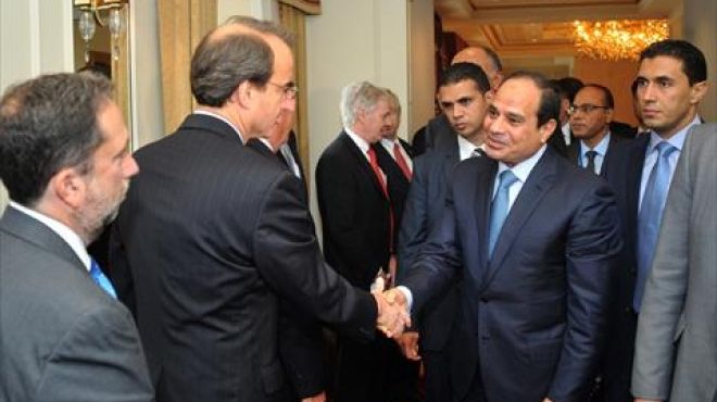 عاجل| وصول السيسي والوفد المصري إلى مقر قمة الأمم المتحدة