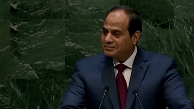 السيسي يطالب العالم بدعم منح مصر عضوية مجلس الأمن