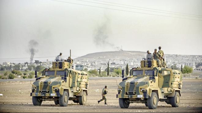 «داعش» فى «الكماشة»: التحالف يقصف جواً.. والأكراد يضربون براً