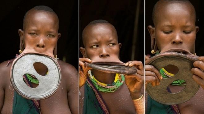 فتاة إثيوبية تفوز بلقب أكبر فم في العالم