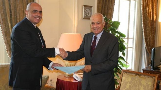 عمرو أبو العطا يتسلم مهام منصبه كمندوب دائم لمصر لدى الجامعة العربية