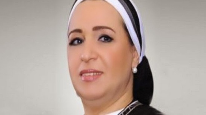 السيدة انتصار عامر زوجة الرئيس عبد الفتاح السيسى