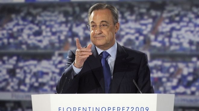فلورنتينو بيريز رئيسا لريال مدريد لفترة رابعة بالتزكية