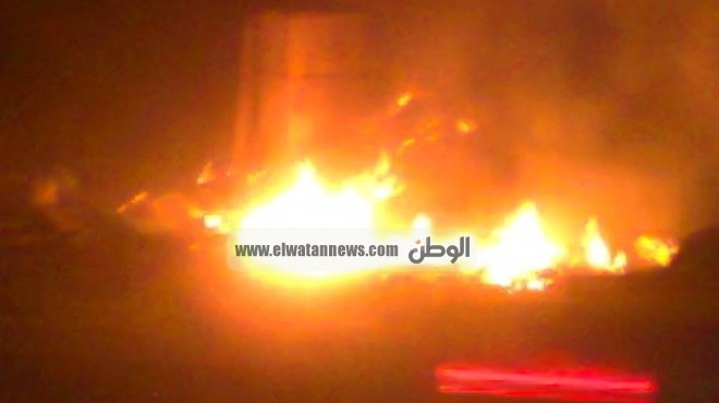 عاجل| مجهولون يحرقون نقطة شرطة بغرب الإسكندرية