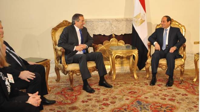 رئيس الوزراء اليوناني: نثمن دور مصر في حماية الاقباط 