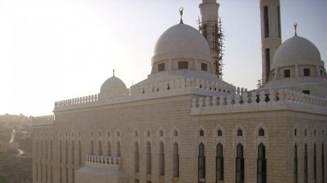 بالصور| افتتاح مسجد الشيخ خليفة بن زايد آل نهيان قرب القدس