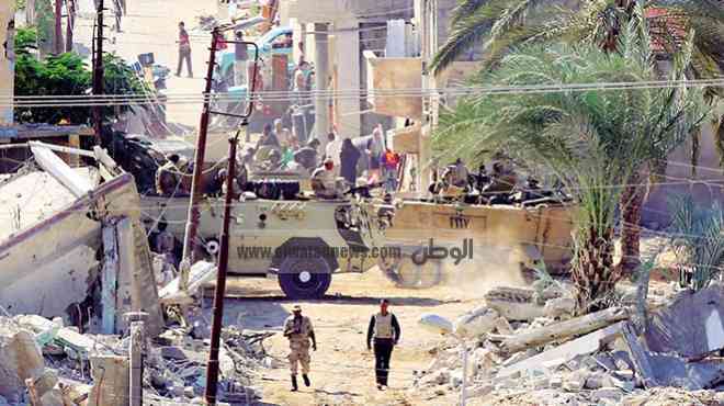 سيناء: الجيش يواصل ضرب «بؤر التكفيريين» ويقتل 4 إرهابيين