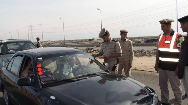 ضبط 1796 مخالفة مرورية و5 سائقين لتعاطيهم مخدرات في المنيا