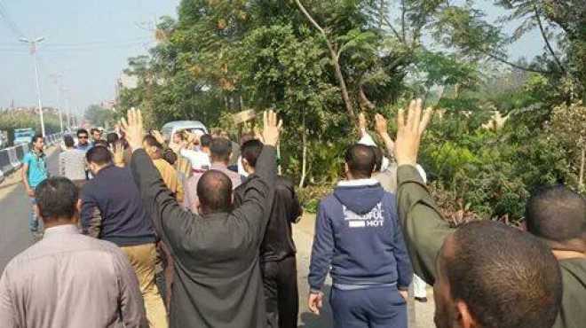 الأمن يفرق مسيرة إخوانية في الهرم بالقنابل المسيلة للدموع