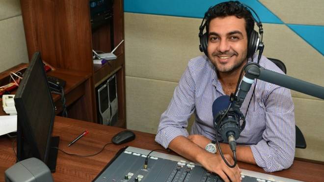 فادي إبراهيم أفضل مذيع راديو لعام 2014 في 
