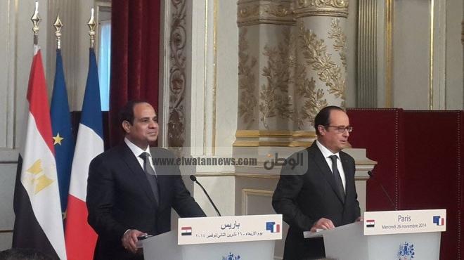 السيسي لشركات السياحة الفرنسية: المناخ في مصر أصبح ملائما لعودتكم