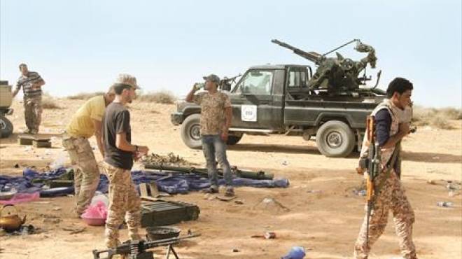 تجدد الاشتباكات بين الجيش الليبي والميليشات المسلحة في بنغازي 