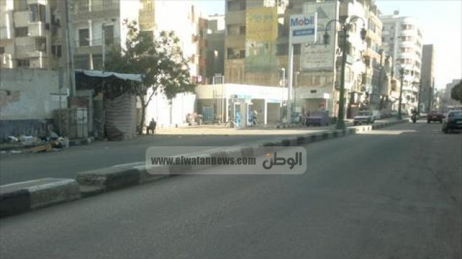 شوارع الإسكندرية خالية صباح الذكرى الرابعة لـ25 يناير