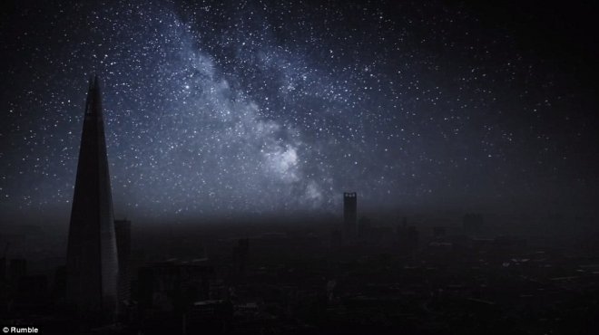 بالصور| العاصمة البريطانية تستحم في ضوء النجوم