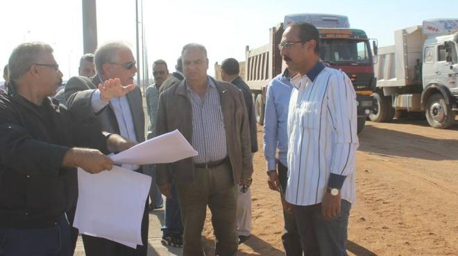 بالصور| محافظ جنوب سيناء يتفقد المشروعات الإنشائية بشرم الشيخ