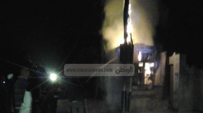 انفجار محول كهرباء بسبب ارتفاع درجات الحرارة في بورسعيد