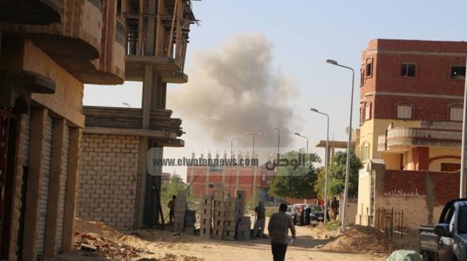 عاجل| انفجار قنبلة بدائية الصنع بشارع المدارس في فيصل