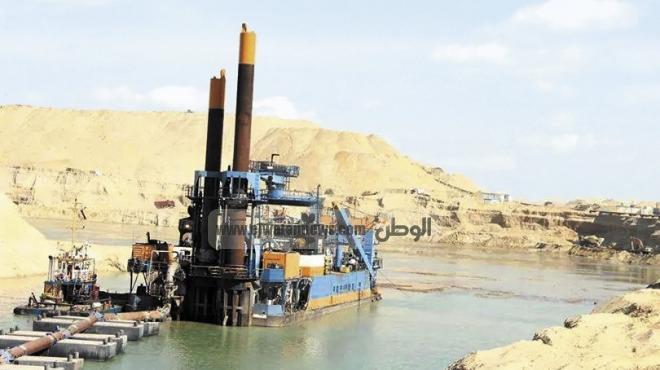 الوزير: الانتهاء من حفر 184 مليون متر مكعب بقناة السويس