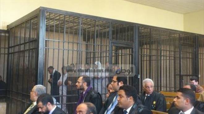 بالصور| محاكمة عاصم عبد الماجد وآخرين في قضية قتل 3 متظاهرين بأسيوط