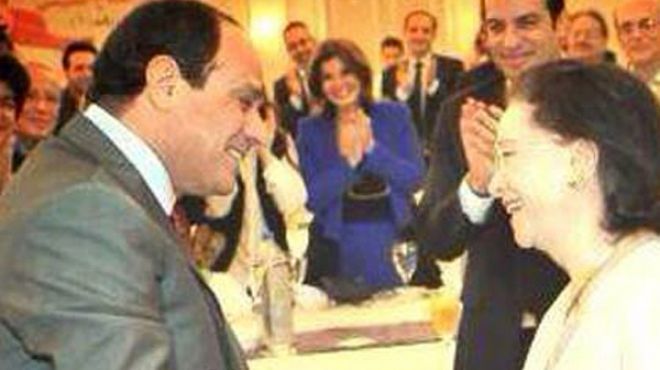 فاتن حمامة عن مبارك: رجل 