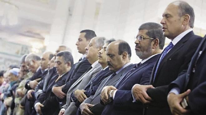 مرسي يوجه التحية لأهالي الشهداء والمصابين وللمجاهدين في سوريا وفلسطين بمناسبة العيد